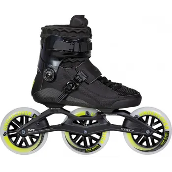 Kolečkové brusle Powerslide Kolečkové brusle Swell Carbon 125 Trinity (Velikost eur: 43, Řada: Swell, Počet koleček: 3x, Velikost koleček: 125mm)