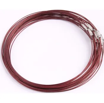 Korálek Obruč hnědá 16