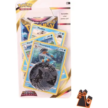 Sběratelská karetní hra Nintendo Pokemon - Sword & Shield - Astral Radiance Premium Checklane Blister Jmeno: Mudkip