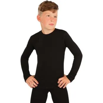 Dětské funkční termo triko Litex 9C108 černá 146