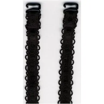 Těhotenské spodní prádlo Textilní ozdobné ramínka Julimex RB118 černá Univerzální