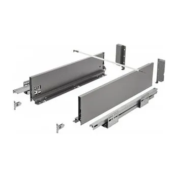 GTV AXISPRO Push on zásuvka pro otevření 300mm antracitu - střední H116