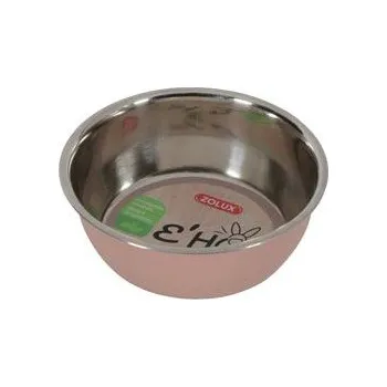 Miska pro psa Miska nerez EHOP hlodavec 200ml růžová Zolux