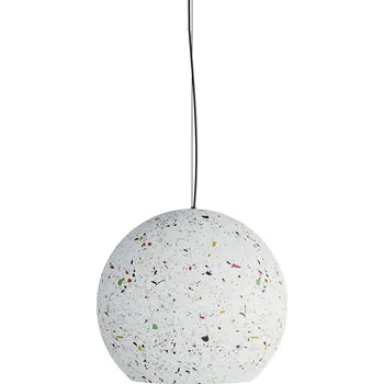 Diesel Reglobe 45, závěsné svítidlo z recyklovaného materiálu, 1x25W E27, prům. 45cm