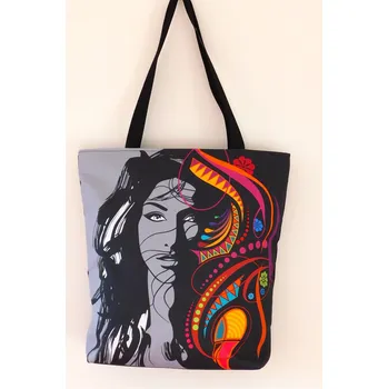 Taška přes rameno TVÁŘ ČERNOBÍLÁ