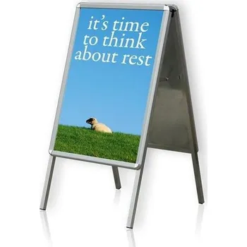 Flipchart Stojan CLASSIC Classic informační/reklamní "A" A2 (420x594mm) DI-BSTJD-2