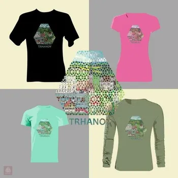 tričko TRHANOV · ArtDeco Vitrail · O·POHÁDKOVÉ - 1 ks| Dětské 158 cm (12 let)