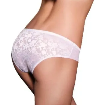 Kalhotky Dámské krajkové kalhotky Leilieve 7783 bílá S