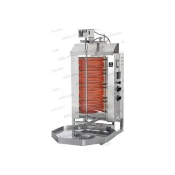 Kuchyňský gril Gril na gyros 30kg elektrický E-2 - kebab gril - POTIS