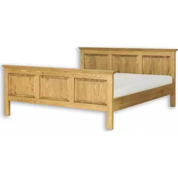 Postel ARTEN (NANO Systems s.r.o.) Rustikální manželská postel POPRAD ACC02 - borovice ROZMĚR: 160 x 200 cm