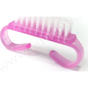 Kosmetický štětec Kartáček na nehty - růžový