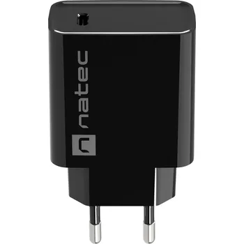 Universální nabíječka Natec RIBERA 20W 1X USB-C, černá