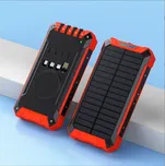 BOT Solární outdoor powerbanka SP5 1 panel 30000mAh s kabely Barva: Červená