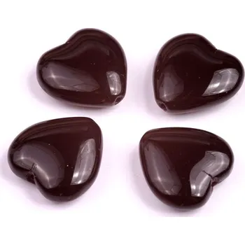 Dětské navlékací korálky Korálky srdíčka č.1435 (15x16mm)