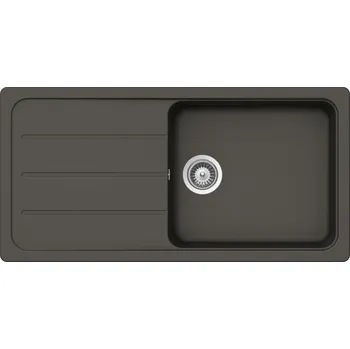 Granitový dřez Schock Dřez FORMHAUS D-100L ASPHALT Spodní uložení
