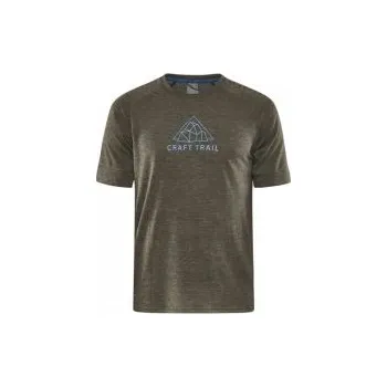 Pánská móda CRAFT ADV Trail Wool SS M zelená 1913721-680200 L; Zelená triko + DÁREK DLE VÝBĚRU!
