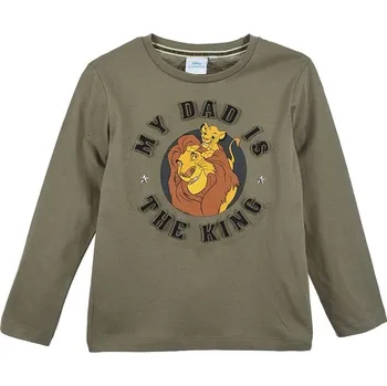 Chlapecké tričko The Lion King khaki chlapecké tričko Velikost: 116