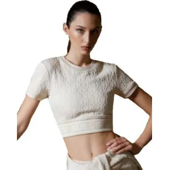 Dámský top Guess V3YP06 Darla šampáňo M