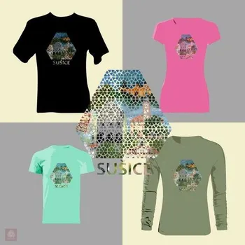 tričko SUŠICE · ArtDeco Vitrail · O·POHÁDKOVÉ - 1 ks| Dětské 158 cm (12 let)