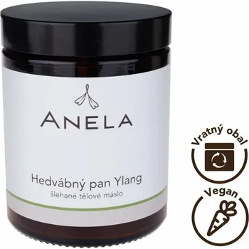 Anela Hedvábný pan Ylang šlehané tělové máslo 180 ml