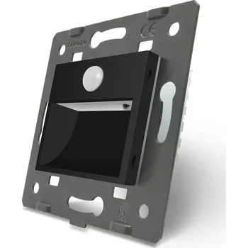 Elektrická zásuvka LIVOLO Schodišťové osvětlení s PIR senzorem 230V – černý modul