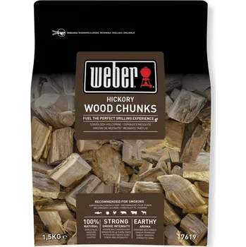 Weber Hickory udící lupínky bílý ořech