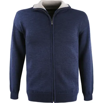 Pánský svetr Merino svetr Kama 4107 Barva: 108 navy, Size: L