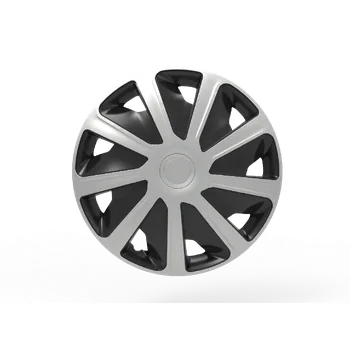 Poklice na kolo Versaco Craft Silver/Black 15" 4 ks