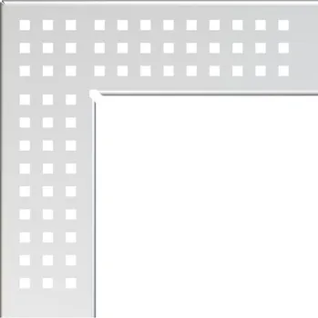 Odvodňovací žlab Rošt Alcadrain (Alcaplast) pro drenážní žlab rohový 75 mm, nerez ADZ-R303R