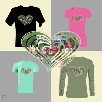 Chlapecké tričko tričko PŘEŠTICE · Srdce · O·POHÁDKOVÉ - 1 ks| Dětské 122 cm (6 let)