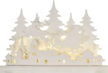 Vánoční osvětlení EMOS DCWW30 vánoční vesnička 12 LED teplá bílá