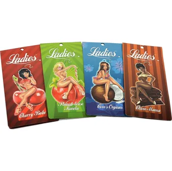 Vůně do auta Vonný stromeček do auta - dívka