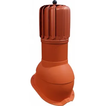 Větrací komínek VENTOS X ROTO T18 Barva: 8004 - cihlově červená