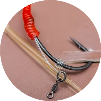 One More Cast Hotový Návazec Meta Terminal Tackle All-In-1 Rig Fuzed Leader Leaderclip D-Rig - Velikost 4