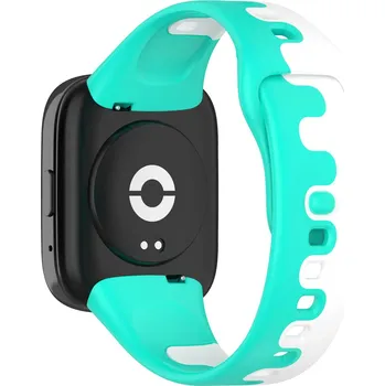 Příslušenství k chytrým hodinkám Silikonový Pásek Na Redmi Watch 3 Active Barva: Azurovo-Bílá