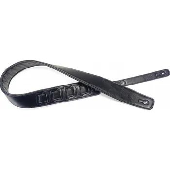 Kytarový popruh Stagg SPFL 30 BLK, kytarový popruh, černý