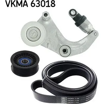 Sada žebrovaných klínových řemenů SKF VKMA 63018