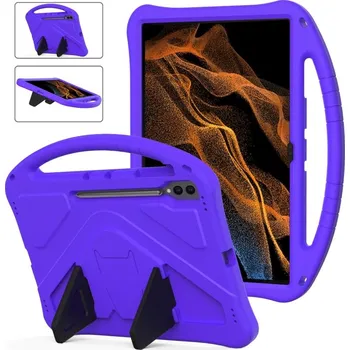 Příslušenství pro tablet VSECHNONAMOBIL 65142 KIDDO Dětský obal pro Samsung Galaxy Tab S9 Ultra / Tab S10 Ultra fialový