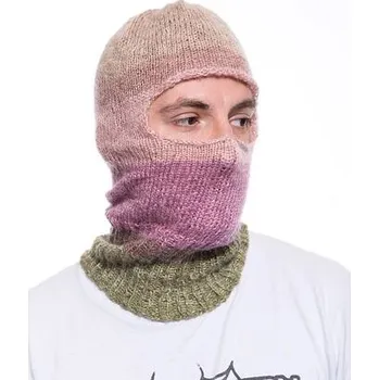 Zimní čelenka Custom made pletená Balaclava kukla - Autumn Vibes