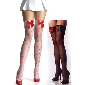 Dámské punčochy Gaira® Punčochy 6069033 bílo-červené