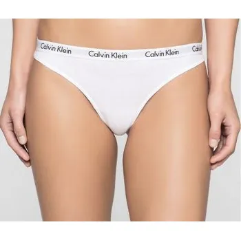 Kalhotky Dámské tanga Calvin Klein 3587E lososová XL
