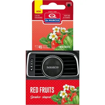 Vůně do auta Osvěžovač vzduchu Dr.MARCUS Speaker Shaped Aroma: Red Fruits