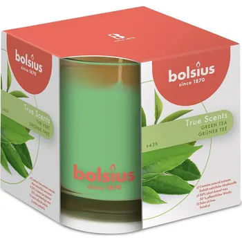 Svíčka Bispol Bolsius svíčka True Scents Green Tea 95mm