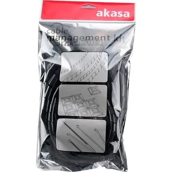 elektrický kabel AKASA - sada pro úpravu kabelů AK-TK-01BK