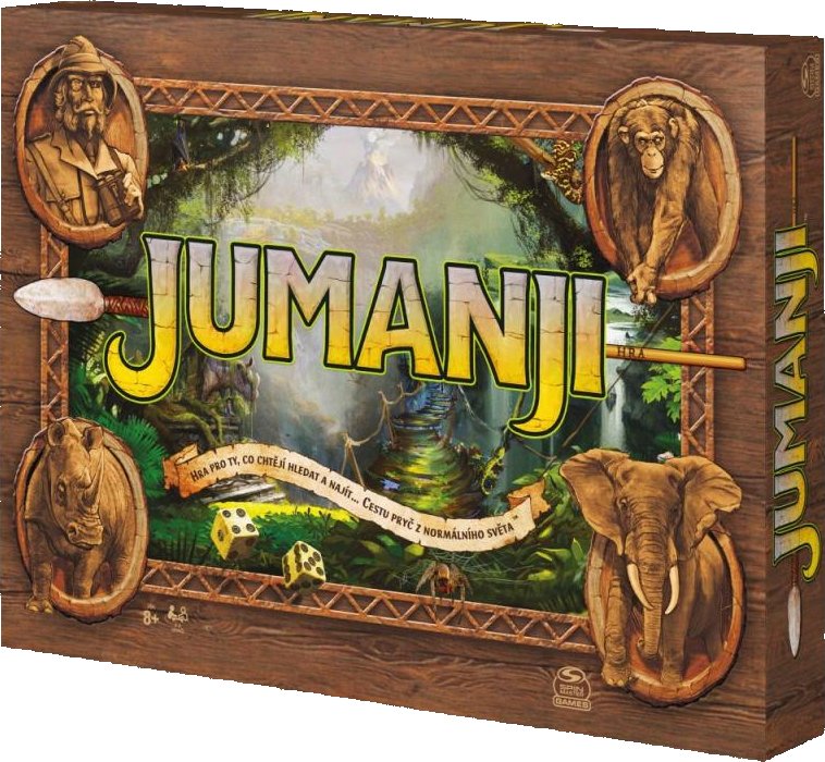 foto Desková hra Spin Master Jumanji CZ