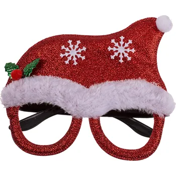 Karnevalový doplněk Zábavné vánoční párty brýle Čepice