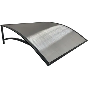 Stříška nad vchodové dveře Robelit Stříška Arco Pro - modulární Barva: černá