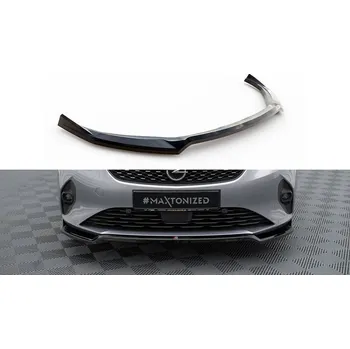 Karosérie Spojler pod nárazník lipa V.2 Opel Corsa F ( Mk6) černý lesklý plast