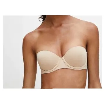 Podprsenka Dámská korzetová podprsenka Calvin Klein QF5677E tělová 70DD