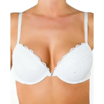 Podprsenka Dámská gelová push-up podprsenka Leilieve 991 bílá bílá 70C